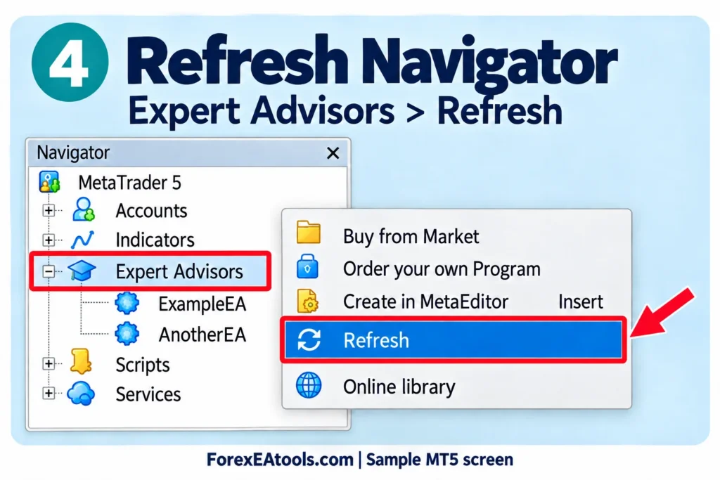 Refresh Navigator