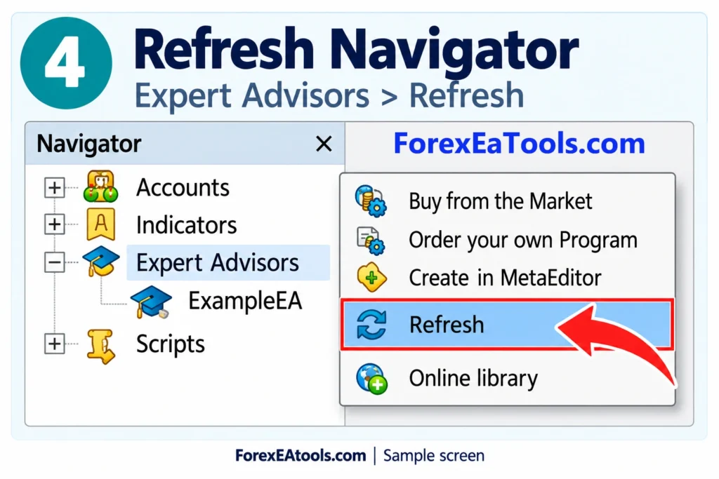 Refresh Navigator